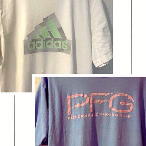 Adidas | Columbia  -  T-Shirts Bundle